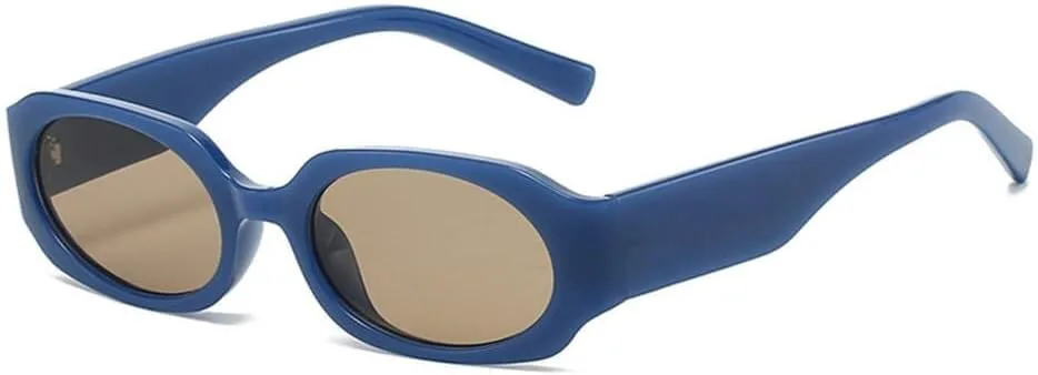 

Женские солнцезащитные очки-гелевые, с защитой от УФ-излучения UV400, для занятий спортом на открытом воздухе, бега и езды на велосипеде LXLHWN, Blue Tea