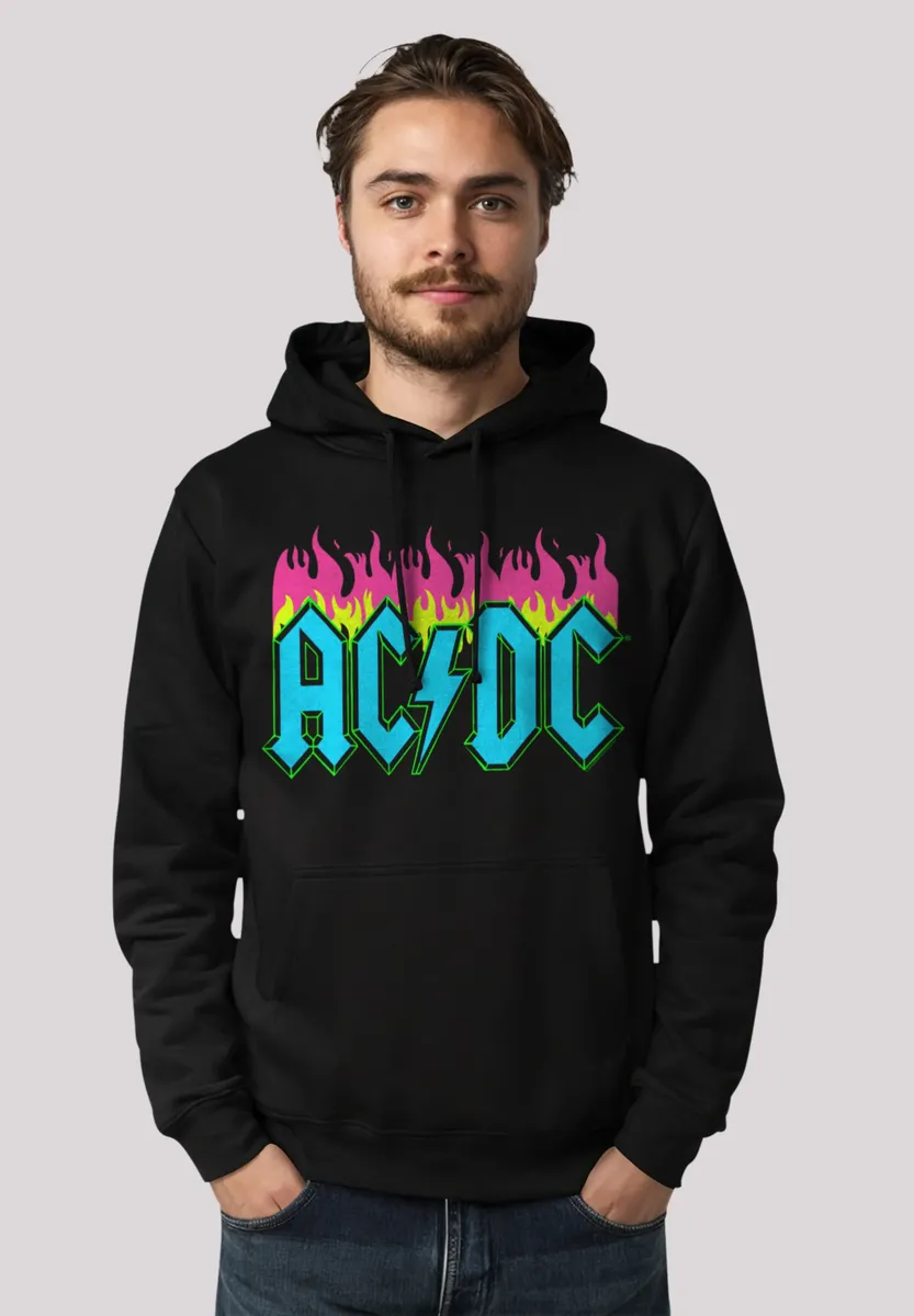 

Толстовка F4NT4STIC "ACDC Neon Flames" премиум-качества, черный