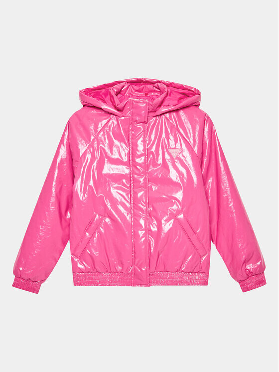 

Переходная куртка стандартного кроя Guess, розовый