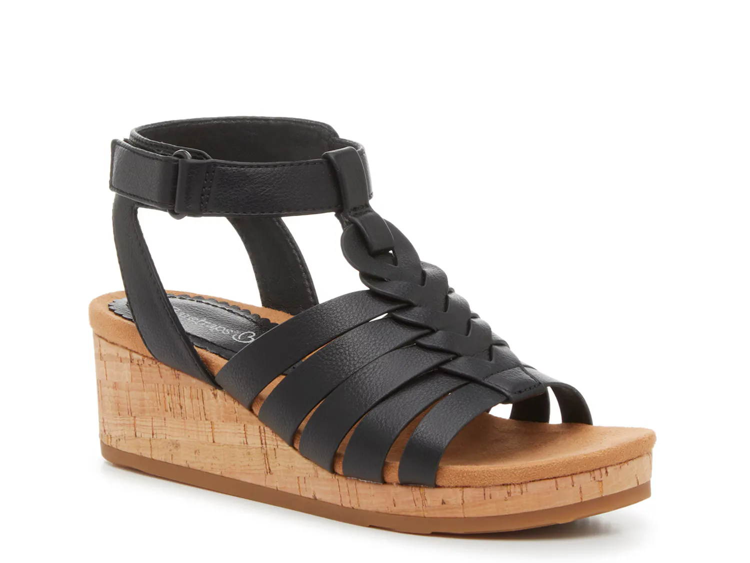

Сандалии Nickie Wedge Sandal Baretraps, черный