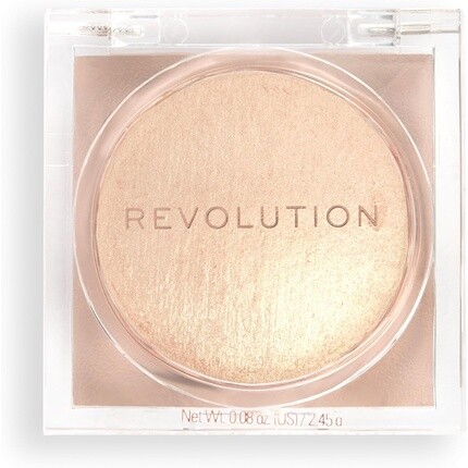 

Makeup Revolution Beam Яркий хайлайтер по всему лицу, сияющая пудра и жидкая формула, 5 разных оттенков Bronze Baddie