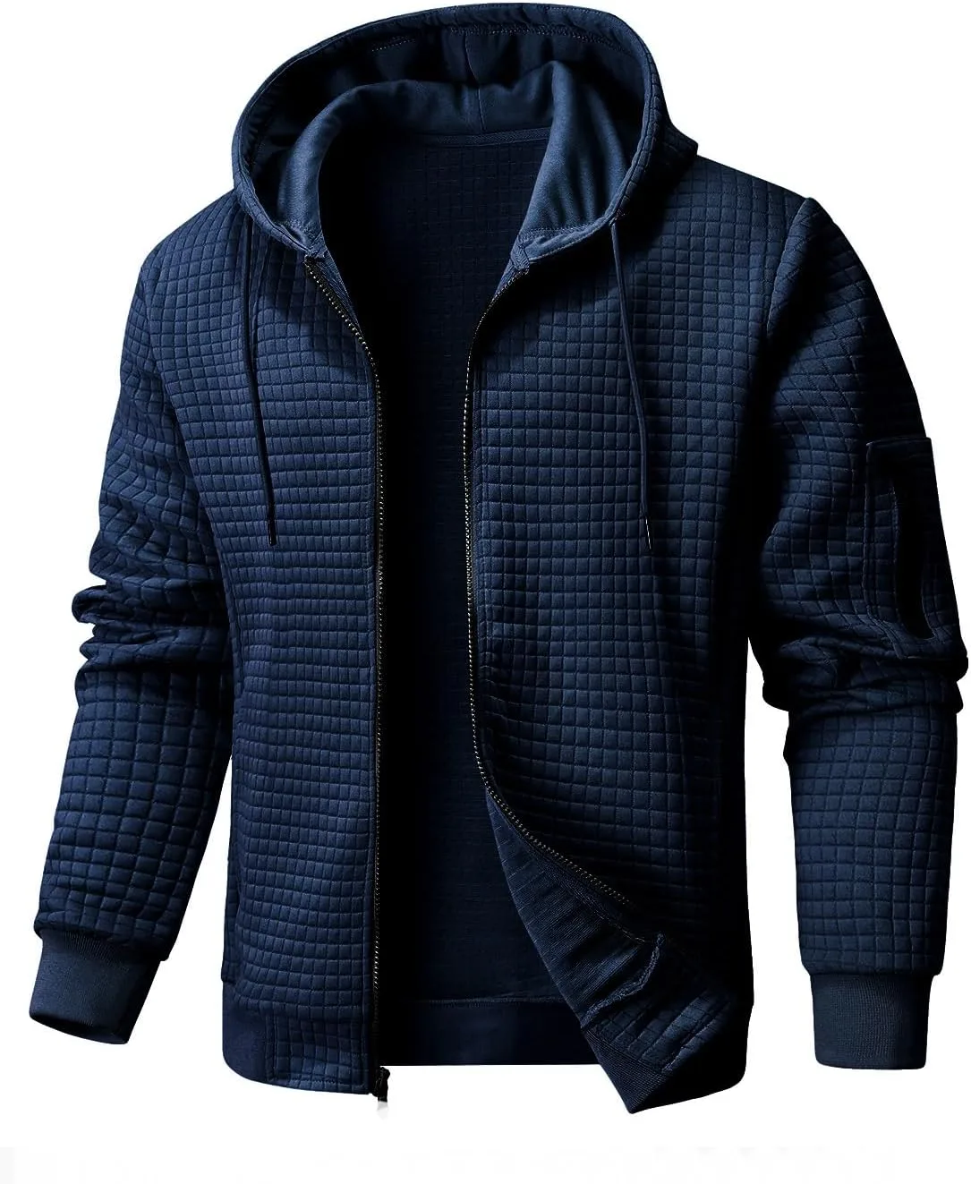 

Мужская толстовка с капюшоном на молнии Wizoat