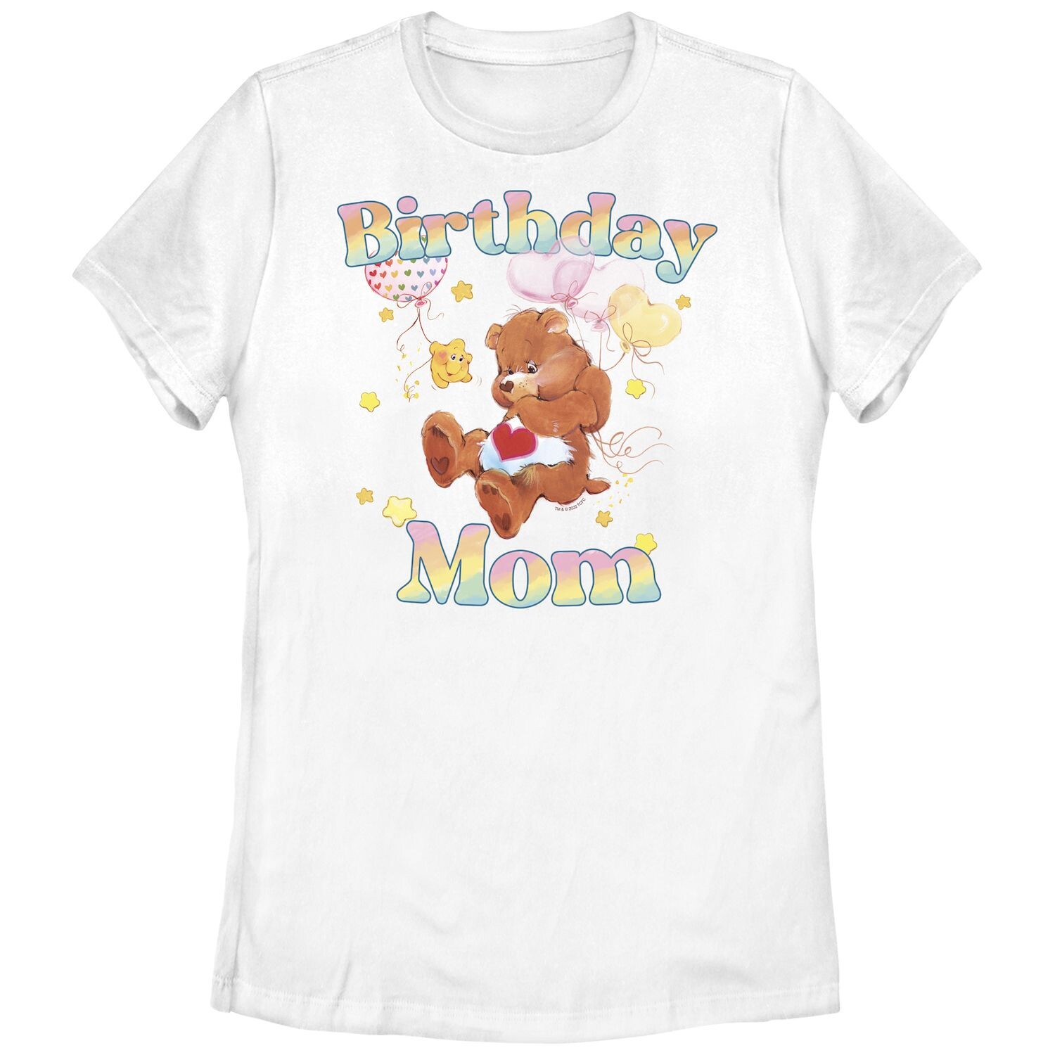 

Детская футболка с рисунком Care Bears Birthday Mom Licensed Character