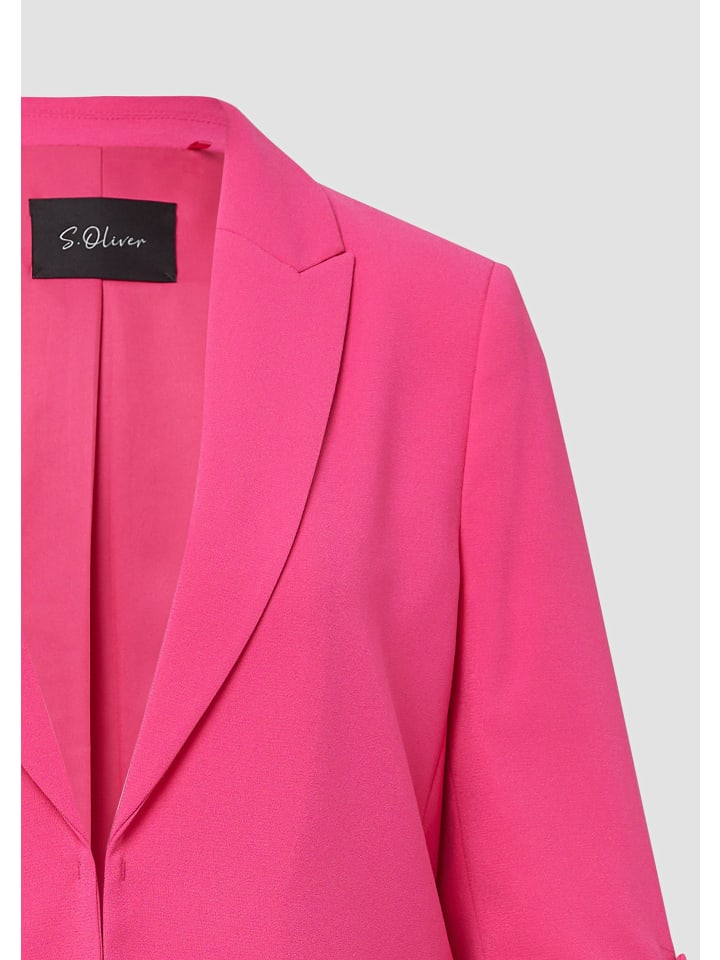 

Блейзер s.Oliver BLACK LABEL, розовый