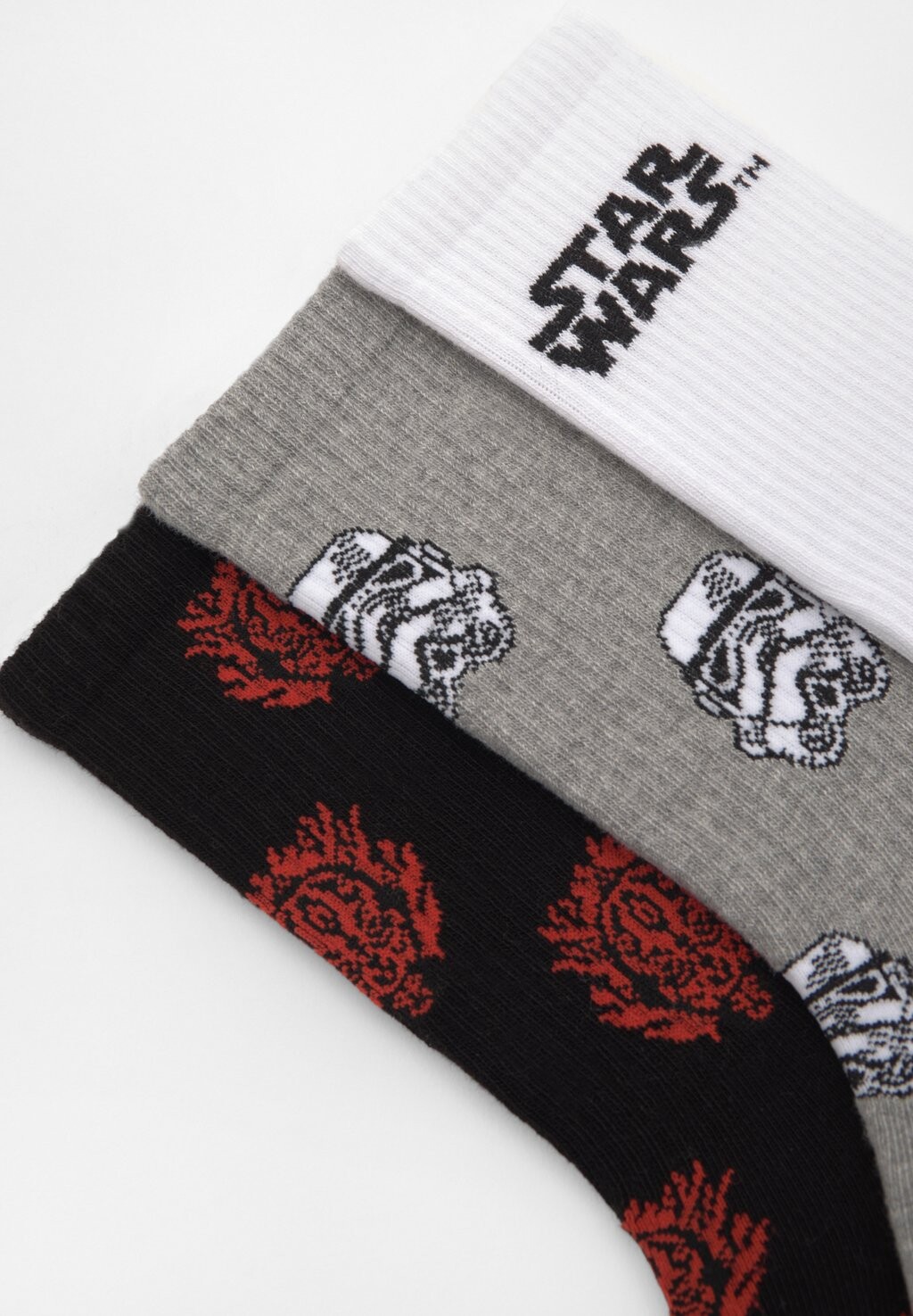 

Носки STAR WARS 3 PAIRS PULL&BEAR, черный