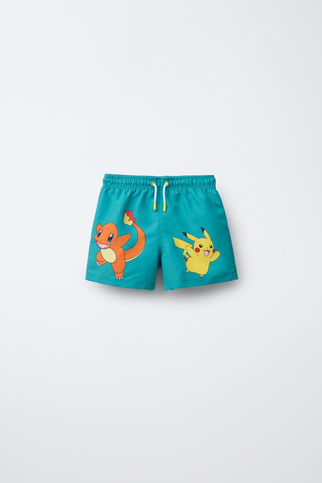 

Возраст от 6 до 14 лет / шорты для плавания pokémon ZARA, цвет Petrol blue