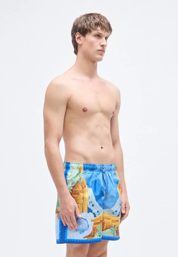 Плавательные шорты swim golfo affresco с принтом Versace, Multicolor — фото 4