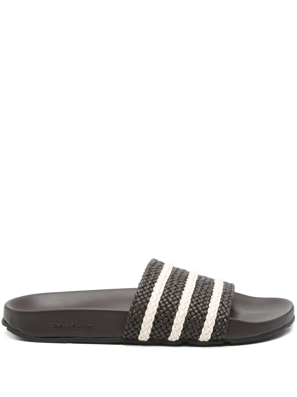 

Шлепанцы Adilette из коллаборации с Wales Bonner Adidas, коричневый