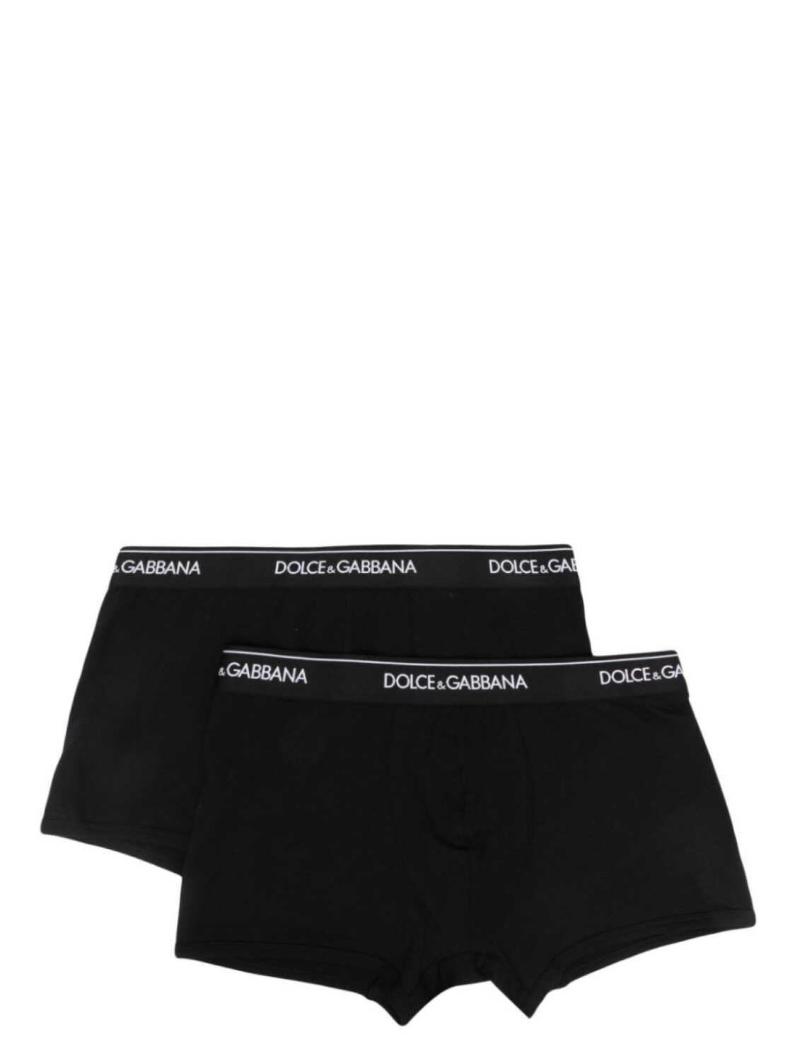 

Dolce & Gabbana комплект из двух боксеров с логотипом, черный