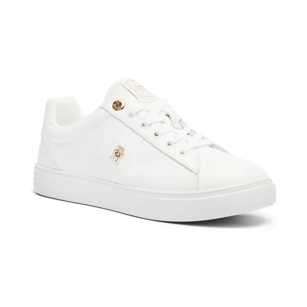

Кроссовки с добавлением кожи Tommy Hilfiger, белый