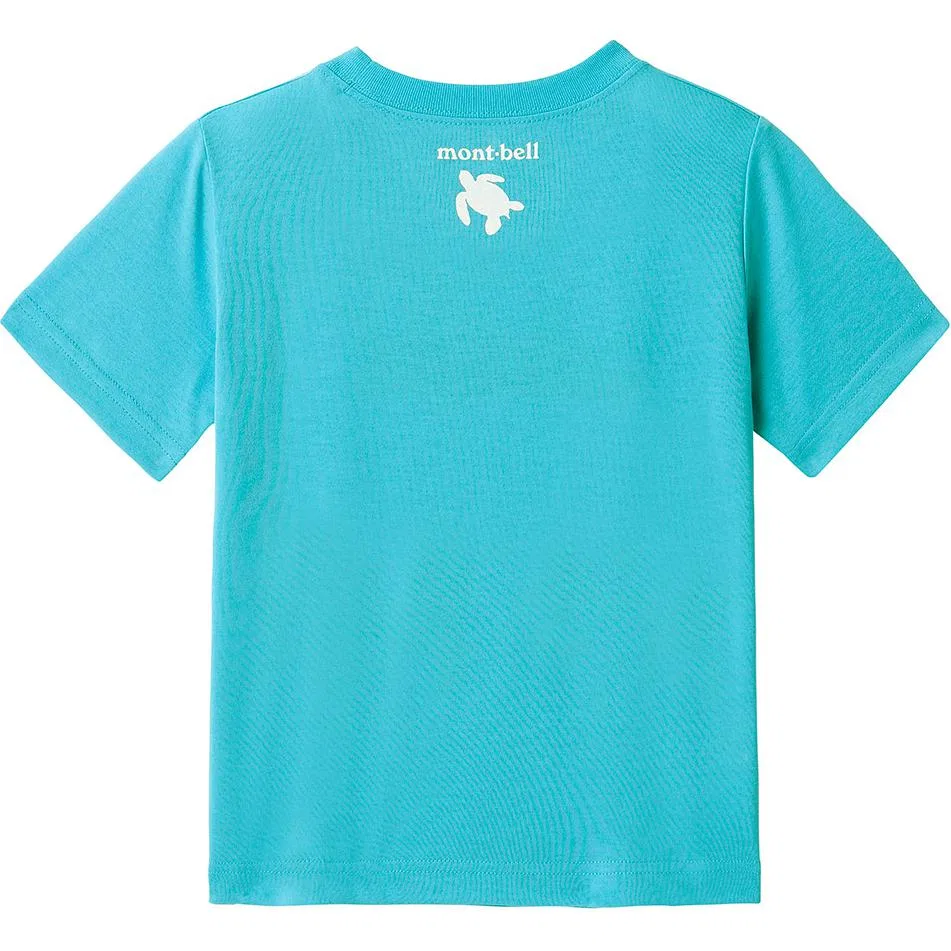 Футболка MONTBELL Light Blue для детей — фото 3