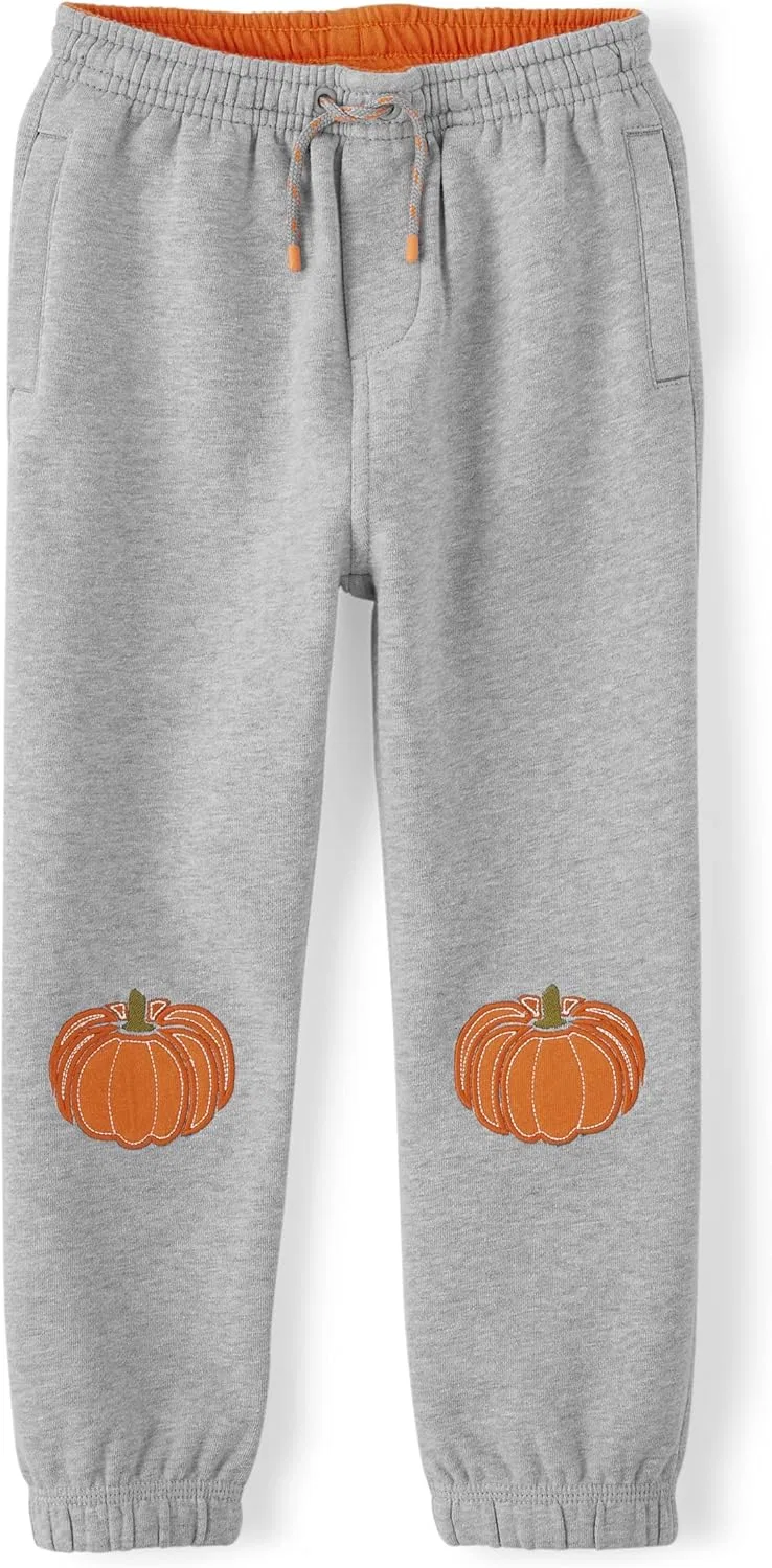 Детские флисовые спортивные штаны Gymboree для мальчиков и малышей, Pumpkin Heather Grey