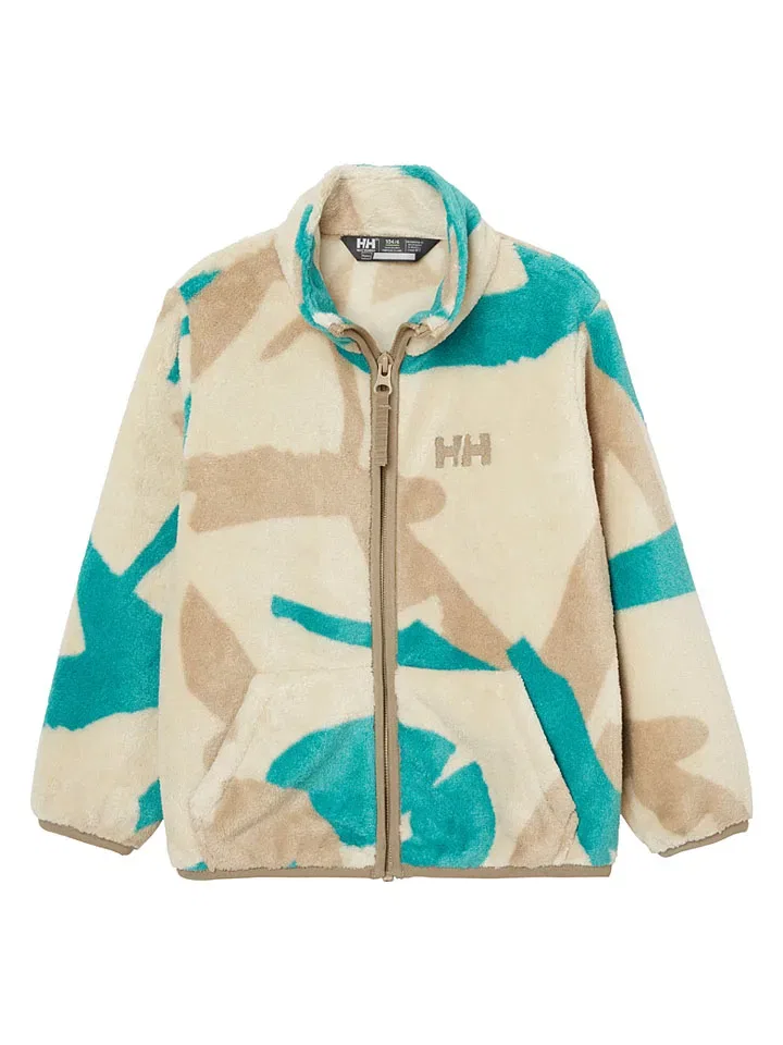 Утепленная куртка с воротником-стойкой Helly Hansen, бежевый/бирюзовый