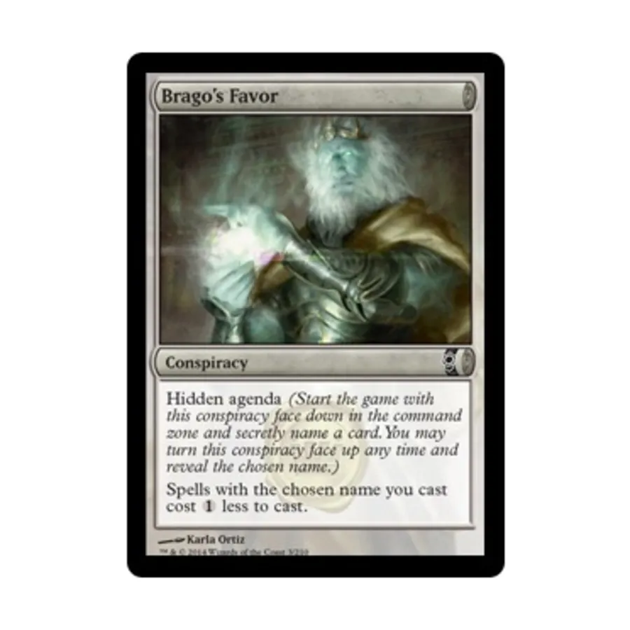 

CCG Благосклонность Браго (клавиша C), MTG - Conspiracy