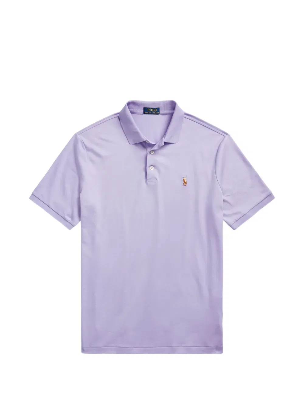 Вышитая рубашка поло Polo Ralph Lauren, фиолетовый