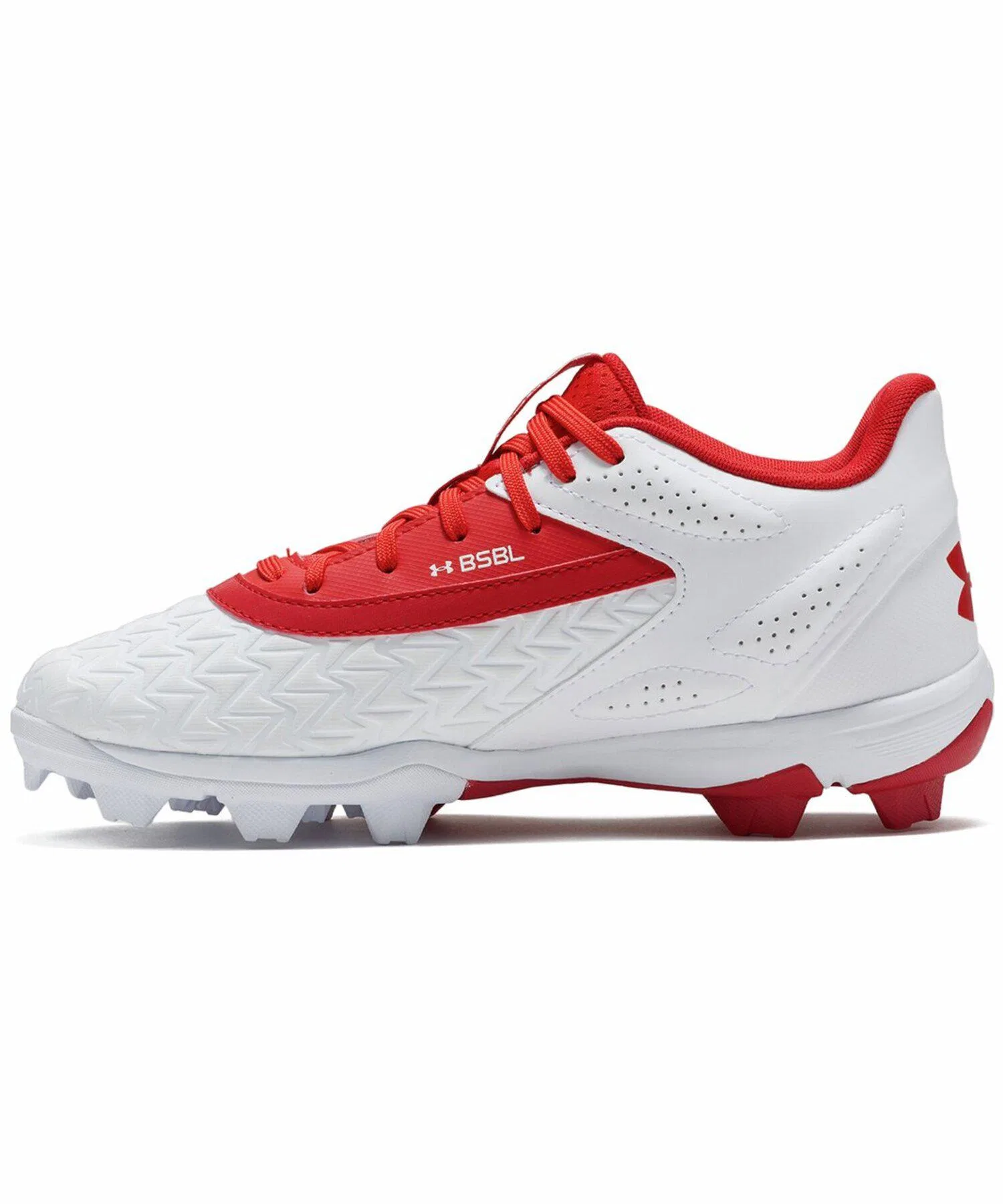 Детские кроссовки UNDER ARMOUR Lead Off Low красные — фото 2