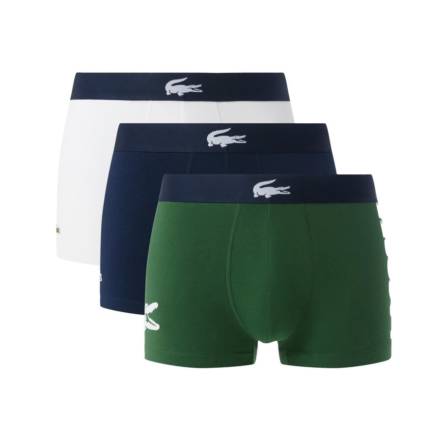 

Боксеры LACOSTE, цвет Navy/Green/White