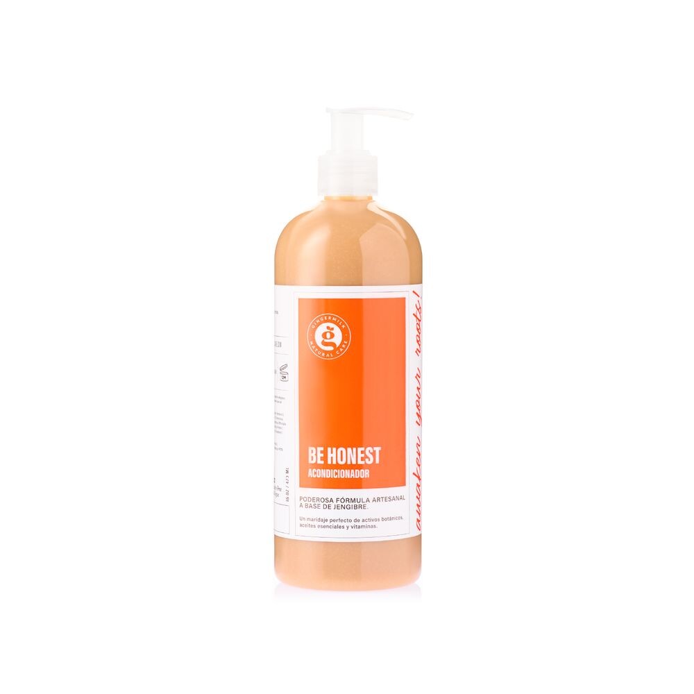 

Кондиционер для объема Be Honest Acondicionador Uso Diario Ginger Milk Natural Care, 500 мл