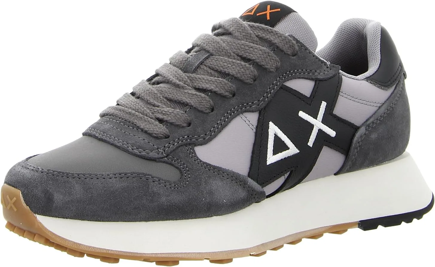 Кроссовки SUN68 Jaki Bicolour Flat Trainers, серый