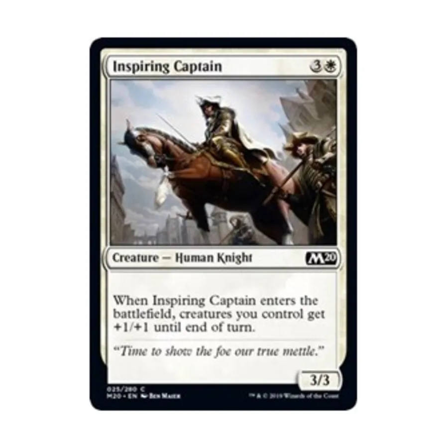 

CCG Вдохновляющий капитан (К), MTG - Core Set 2020