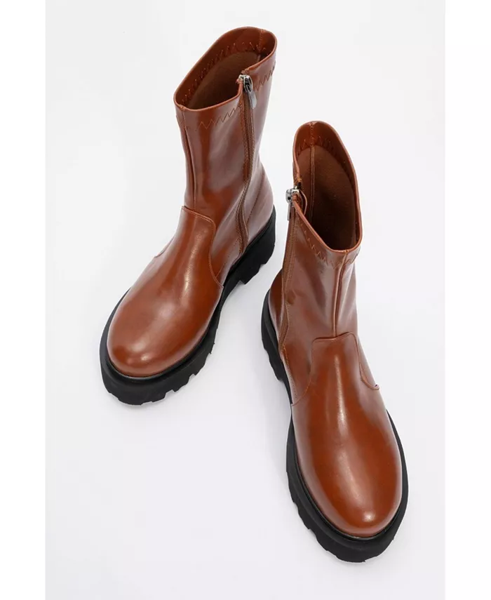 Ботильоны (женские) Prologue Shoes, коричневый — фото 3