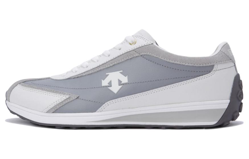 

Кроссовки DESCENTE Cron Racer Skateboarding Shoes Unisex Low-top Gray/White, серый/белый