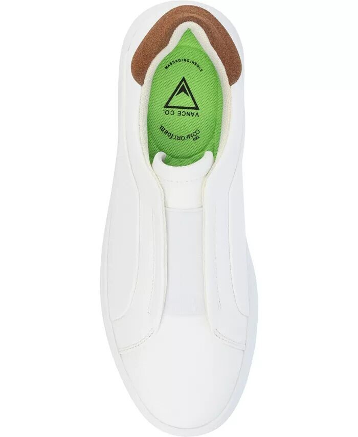 Мужские кроссовки Matteo Tru Comfort Foam Slip-On Vance Co., белый — фото 4
