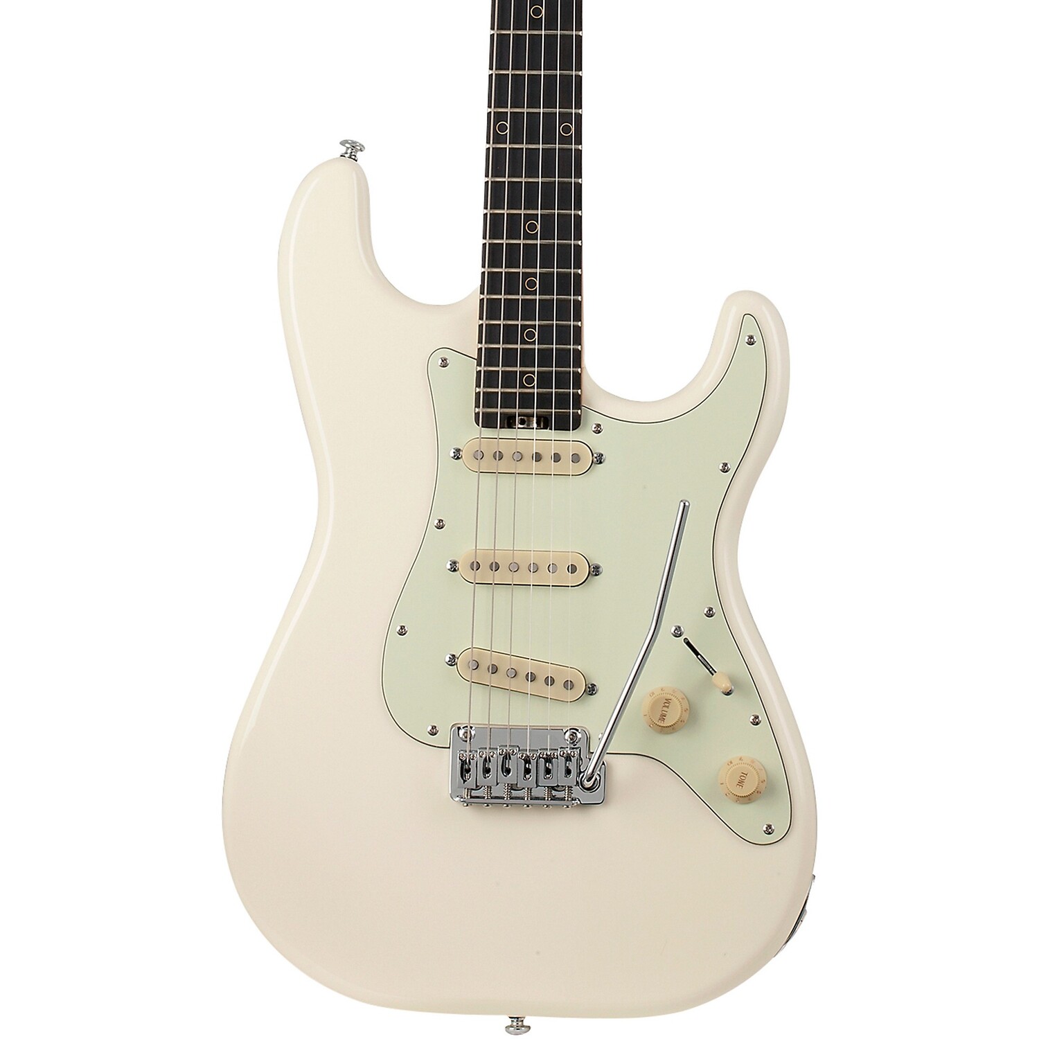 

Schecter Guitar Research Ник Джонстон Традиционная электрогитара Atomic Snow Мятно-зеленая накладка