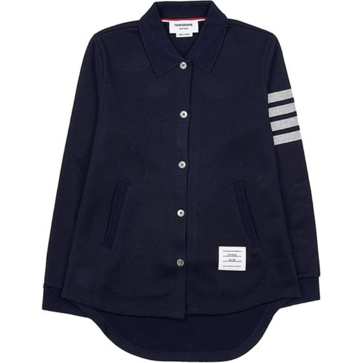 

THOM BROWNE Куртка женская синяя, Blue