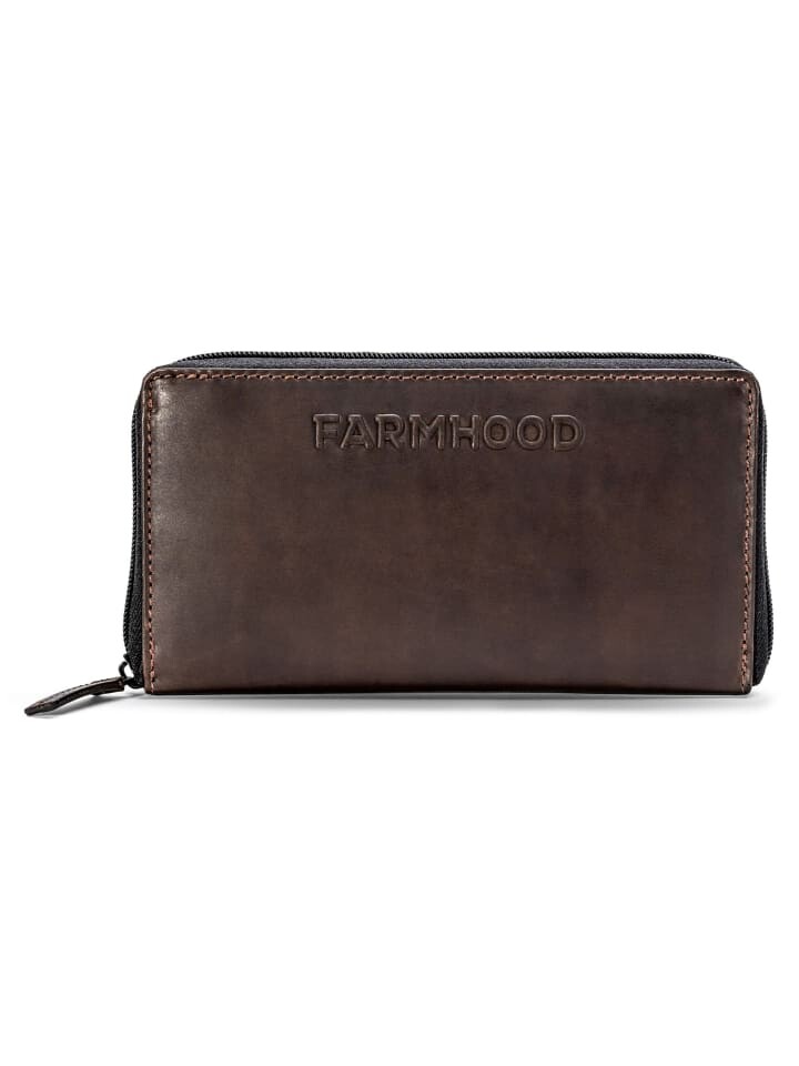 

Кошелек Farmhood, цвет dark brown