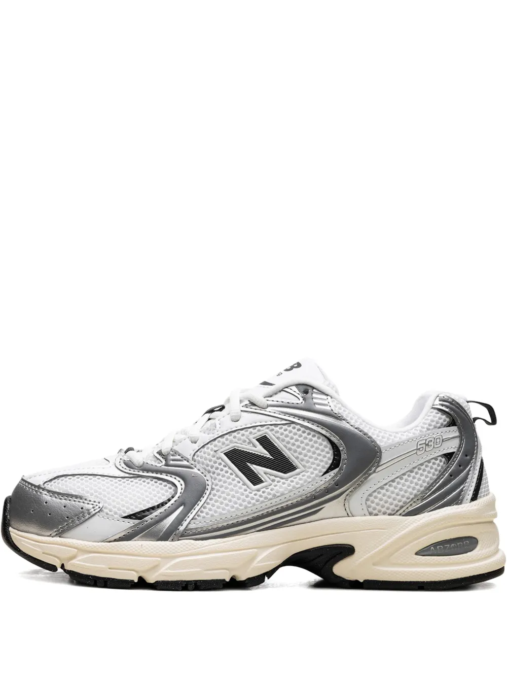 

530 Кроссовки «Серебристый металлик» NEW BALANCE, белый