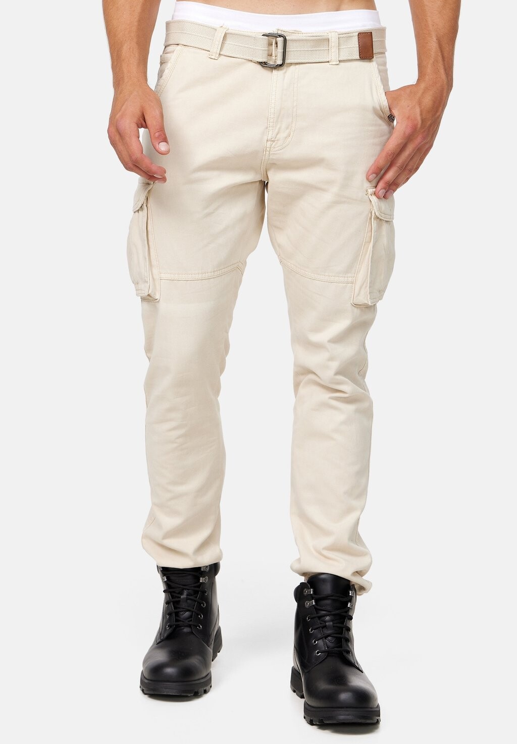 

Брюки карго WILLIAM INDICODE JEANS, цвет beige