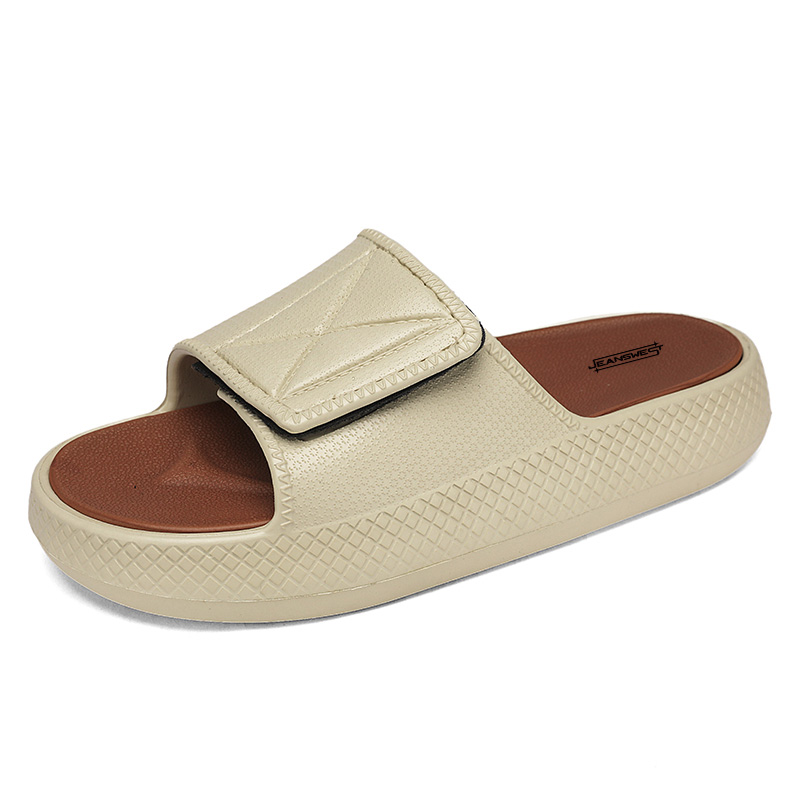 

Тапочки-слайды мужские с защитой от запаха JEANSWEST, Khaki Brown
