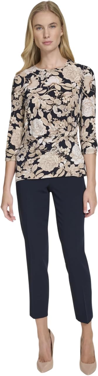 

Женский трикотажный топ Tommy Hilfiger Twist, Midnight/Sand