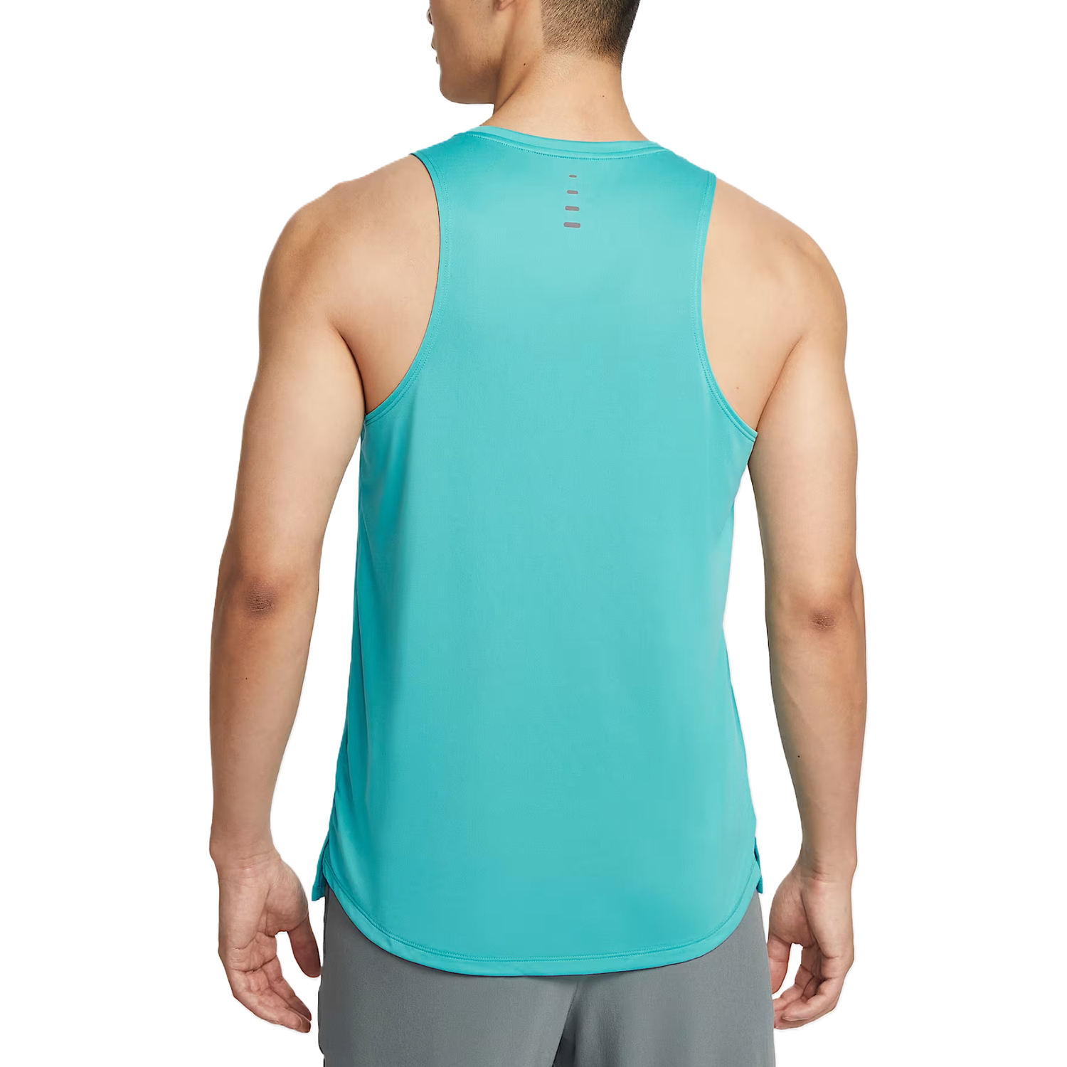 Мужская майка для бега Stride Dri FIT Adv Nike, зеленый — фото 3