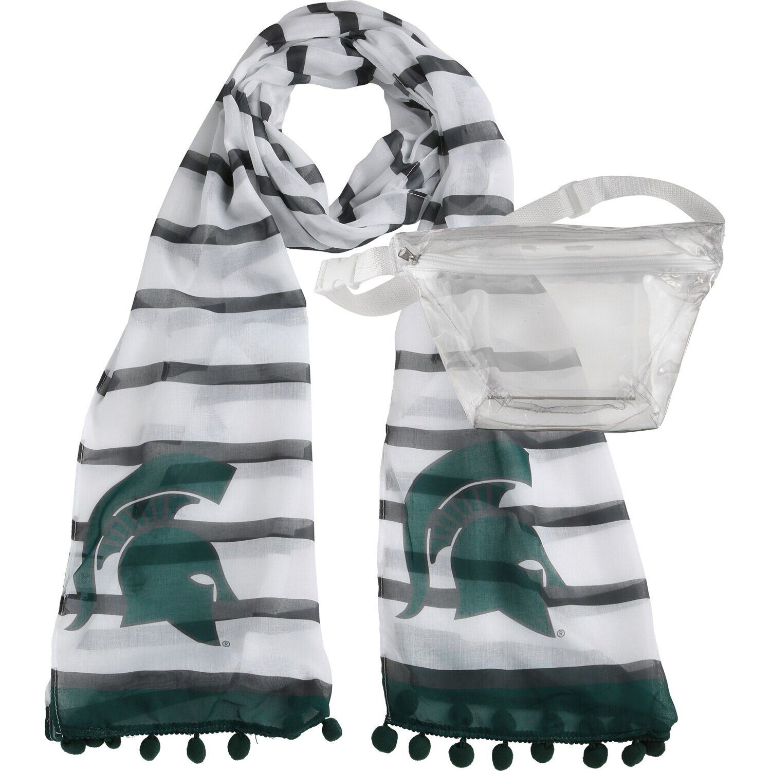 

Комплект поясных шарфов Michigan State Spartans