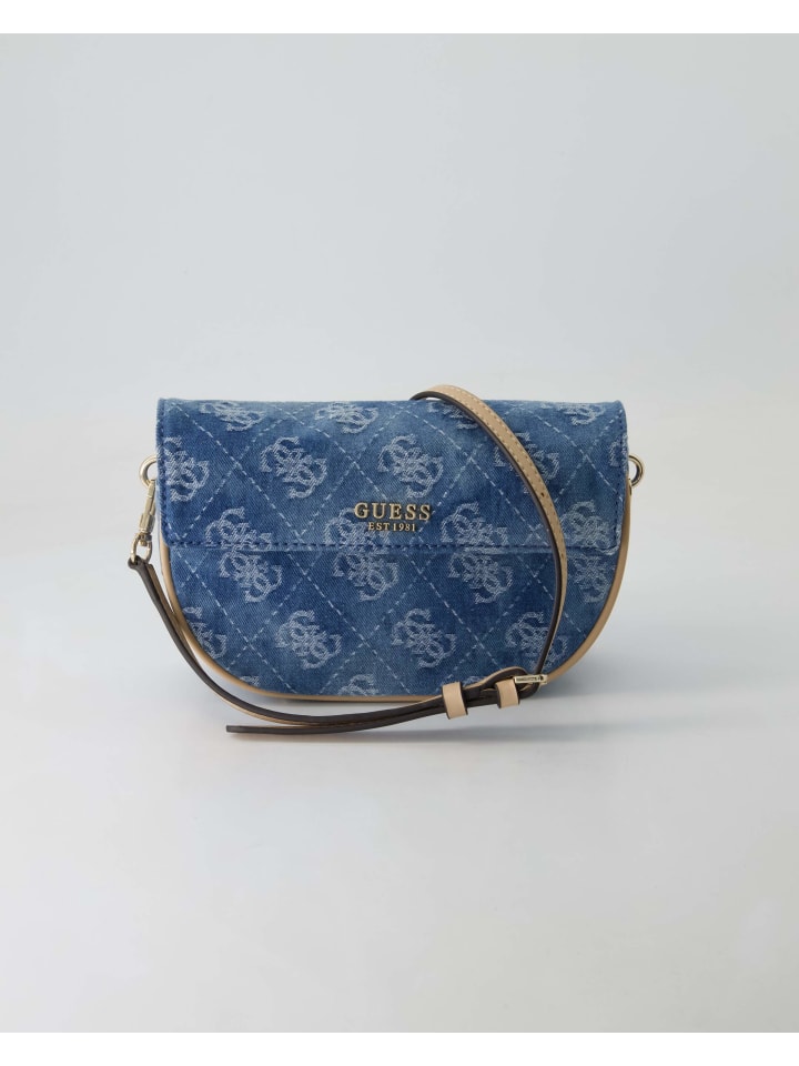 

Наплечная сумка Guess, синий