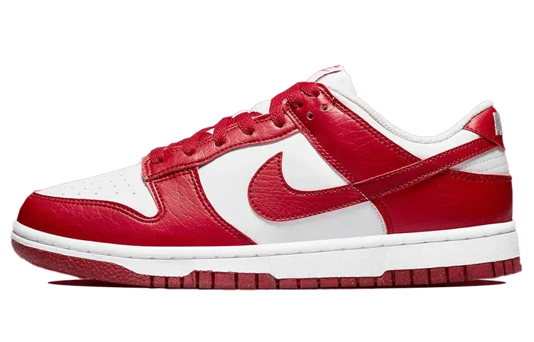 Кроссовки Nike Dunk Low: Классика в красно-белом исполнении