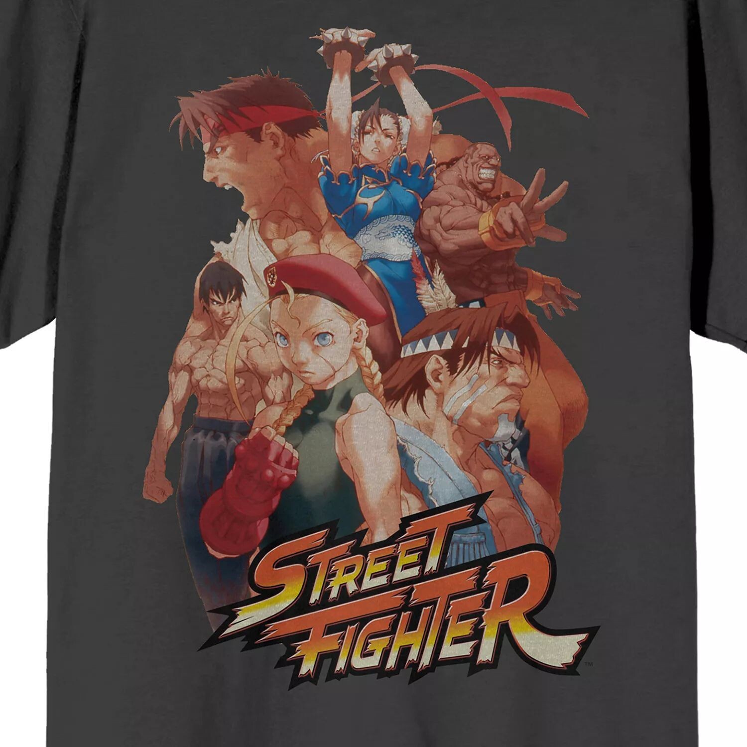 

Мужская футболка с изображением Street Fighter Licensed Character