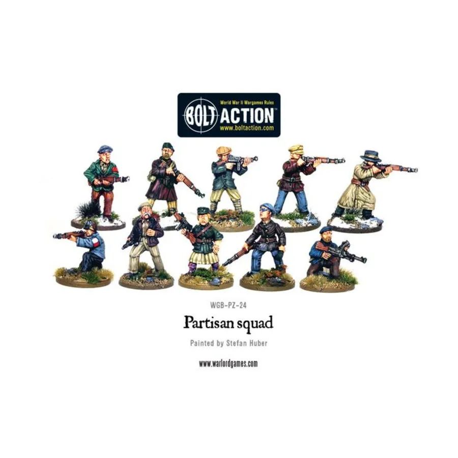 

Партизанский отряд, Bolt Action - Core & Assorted