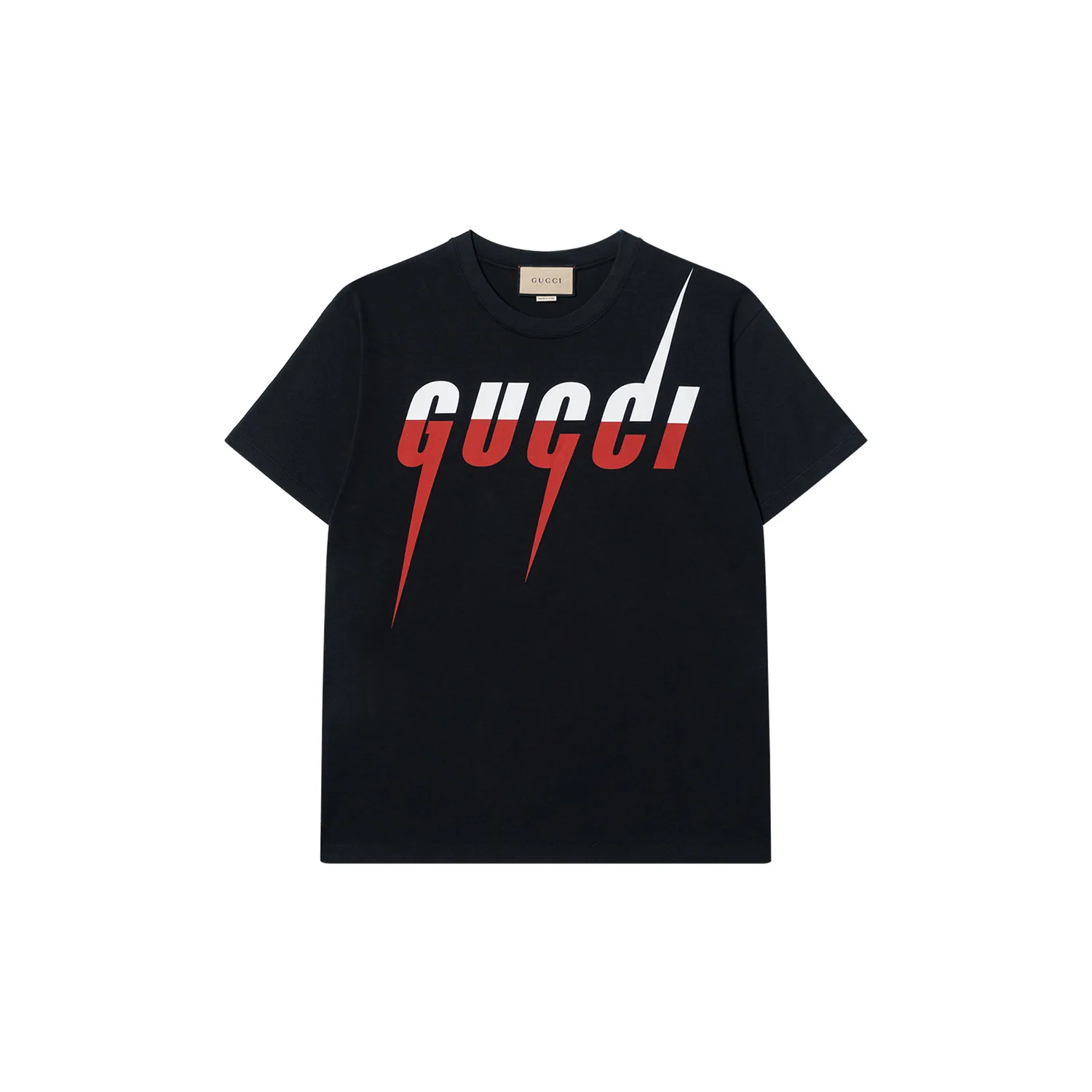 Футболка Gucci Logo Blade, черная