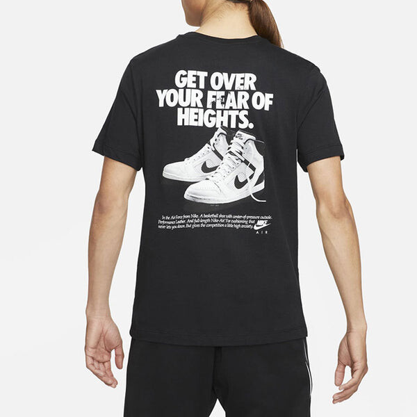 Футболка Nike AS Men's Sportswear Tee Air GX Black, черный — фото 4
