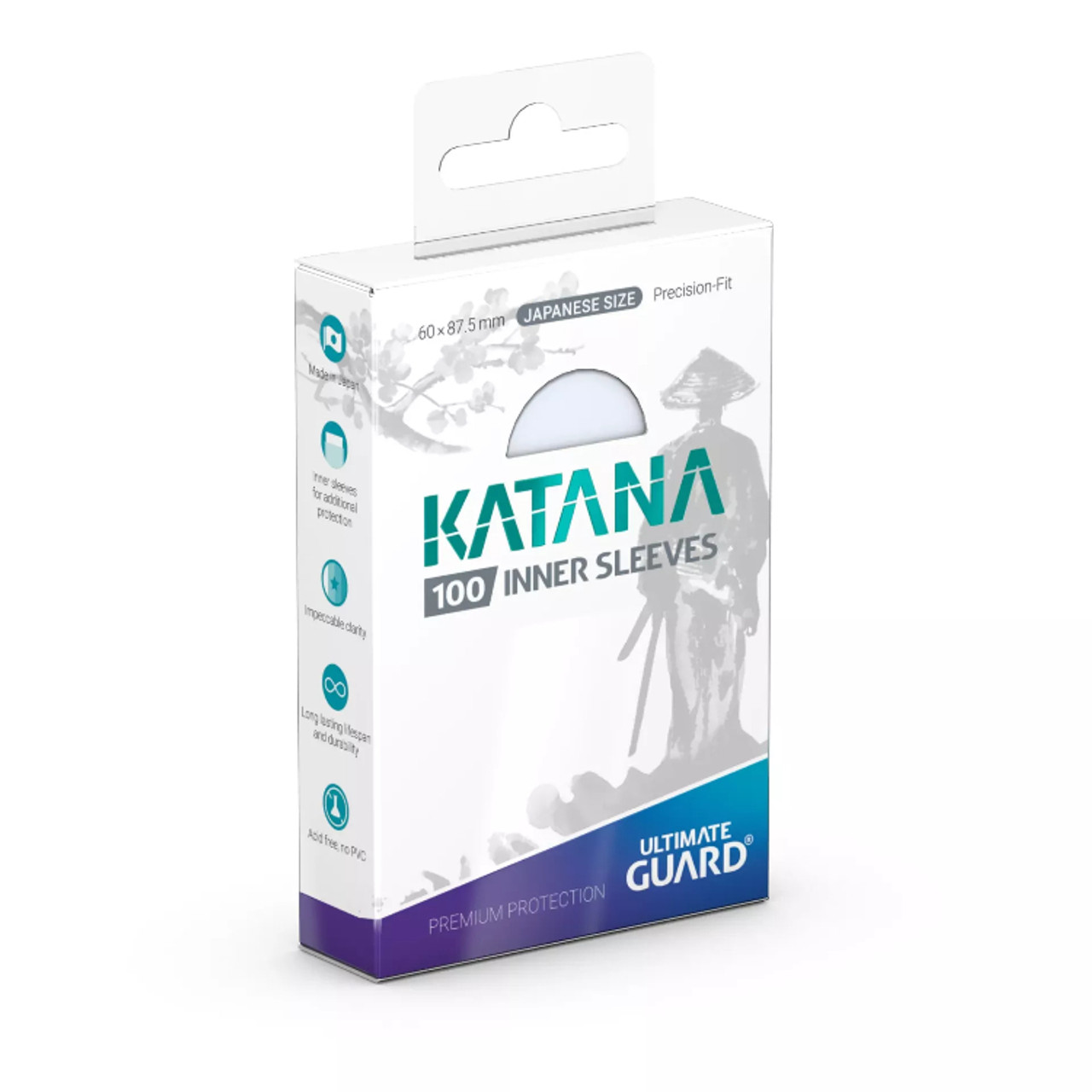 

Аксессуары Ultimate Guard: Katana - Transparent Inner Sleeves - Japanese Size (100ct)