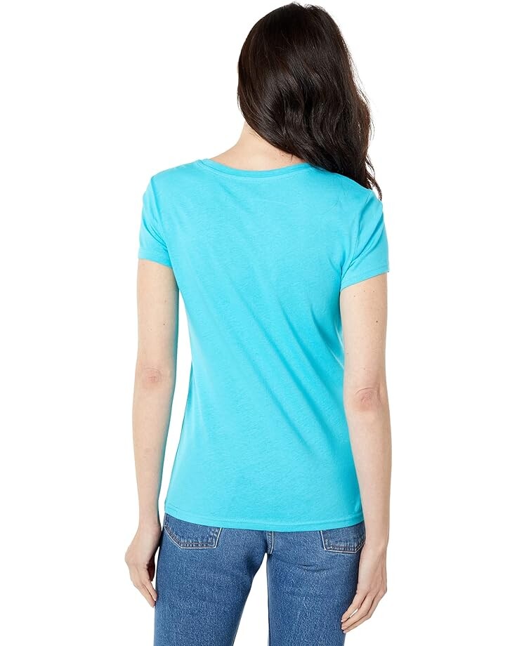 

Футболка U.S. POLO ASSN. Crew Neck Signature Graphic Tee, цвет Scuba Blue