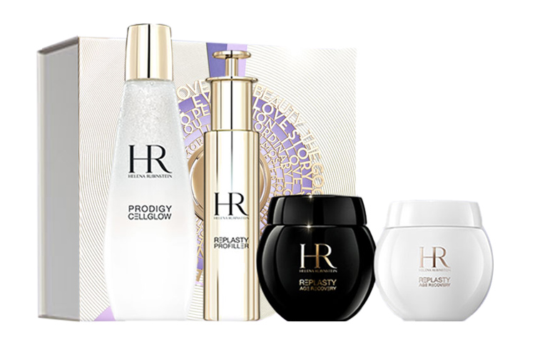 

HELENA RUBINSTEIN Черно-белый набор для ухода Bandage Small Needle из 4 предметов: уменьшение морщин, увлажнение, восстановление