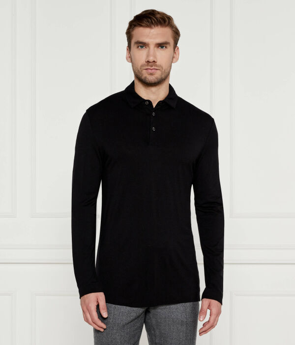 

Поло Boss Vilebrequin Regular Fit, черный