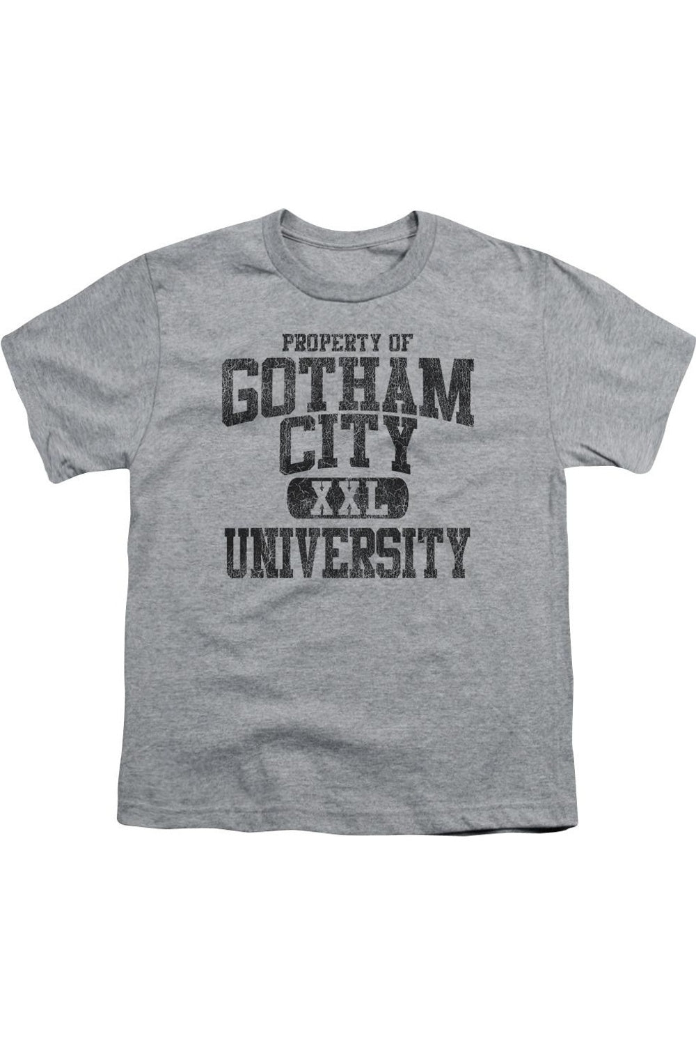 

Футболка с коротким рукавом для детей Batman Property Of GCU Gildan, Athletic Heather