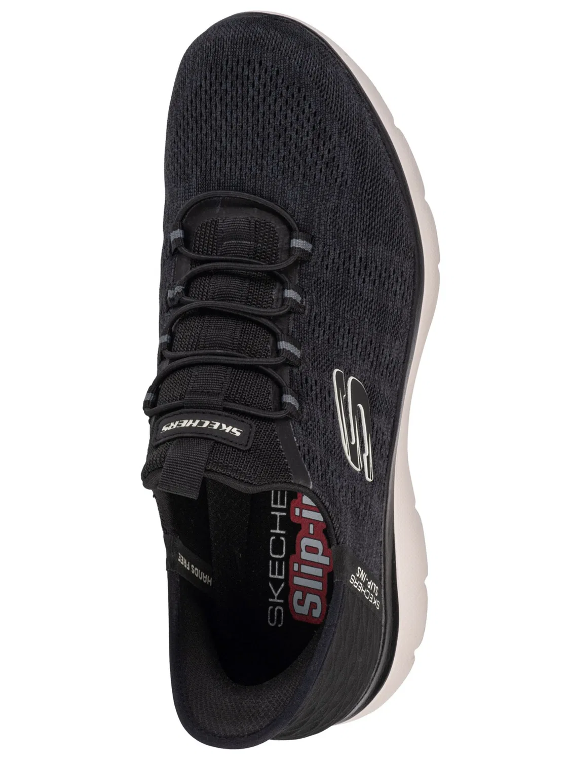 Накладные ботинки 'Slip-Ons: Вершины - Ключевой темп' Skechers, Black — фото 4