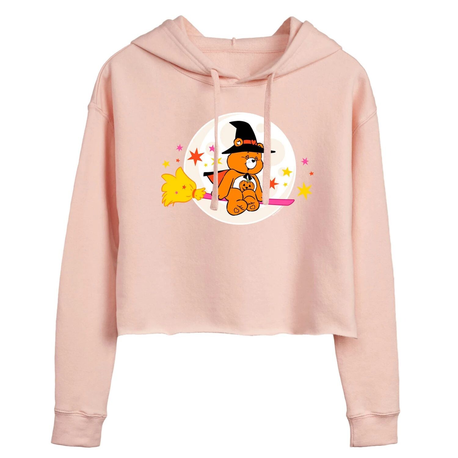 

Укороченная толстовка с капюшоном для подростков Care Bears Witch Licensed Character, розовый