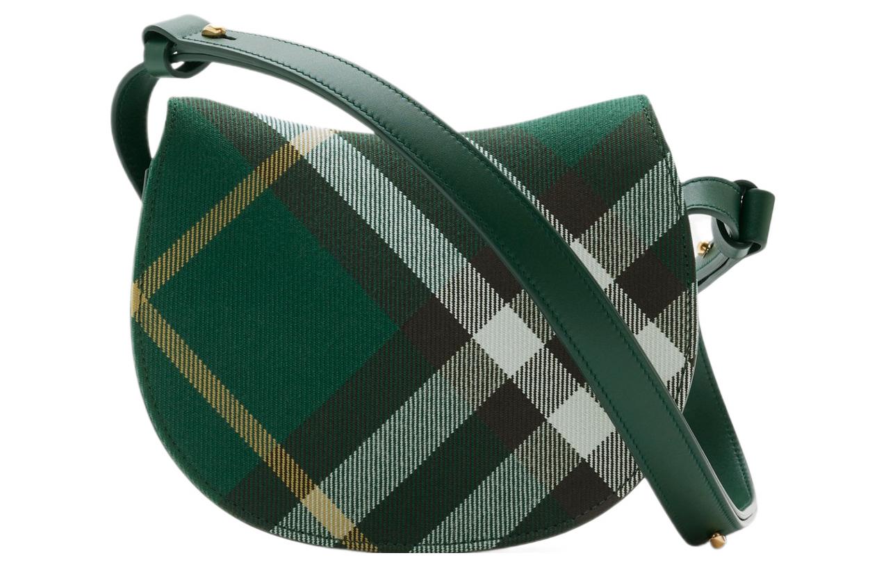 Женская мини-сумка кроссбоди из телячьей кожи Burberry цвета айви — фото 3